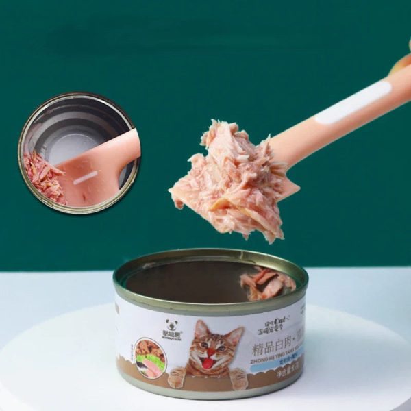 Long-Handled Canned Pet Food Spoons Feeding Accessories Long-Handled Canned Pet Food Spoons Feeding Accessories