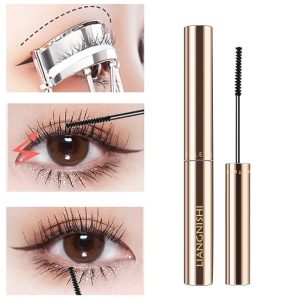 Long-Lasting Brown Curling Mascara