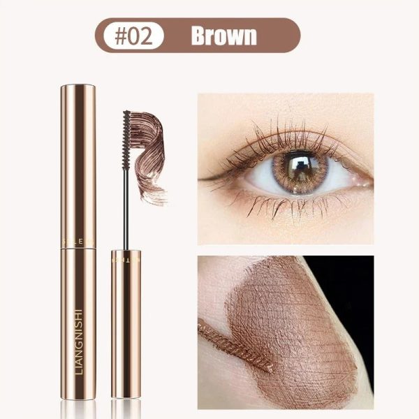 Long-Lasting Brown Curling Mascara Long-Lasting Brown Curling Mascara