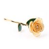 Long Stem 24K Gold Dipped Rose Handmade Forever Gift Long Stem 24K Gold Dipped Rose Handmade Forever Gift