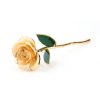 Long Stem 24K Gold Dipped Rose Handmade Forever Gift Long Stem 24K Gold Dipped Rose Handmade Forever Gift