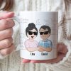 Look At You Landing My Mom, Personalized Mug 02natn310523hh