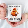 Look On My Face - Friend Personalized Custom Mug - Christmas Gift For Best Friends, Sisters, Family Members, Coworkers Look On My Face - Friend Personalized Custom Mug - Christmas Gift For Best Friends, Sisters, Family Members, Coworkers