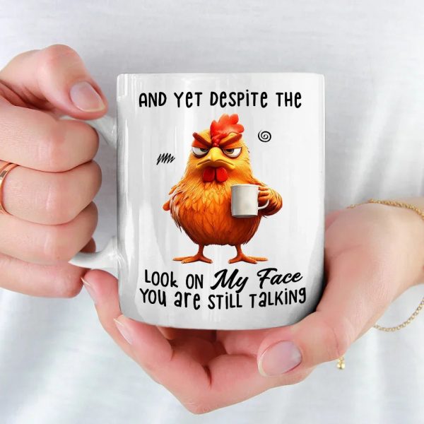 Look On My Face - Friend Personalized Custom Mug - Christmas Gift For Best Friends, Sisters, Family Members, Coworkers Look On My Face - Friend Personalized Custom Mug - Christmas Gift For Best Friends, Sisters, Family Members, Coworkers
