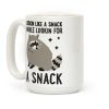 Lookin For A Snack Raccoon Coffee Mug Lookin For A Snack Raccoon Coffee Mug