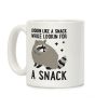 Lookin For A Snack Raccoon Coffee Mug Lookin For A Snack Raccoon Coffee Mug