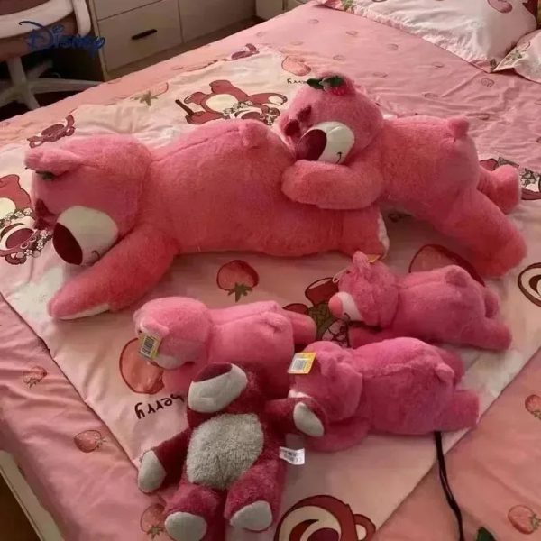 Lotso Plush Bear – Soft Strawberry Plush Pillow for Kids and Collectors Lotso Plush Bear – Soft Strawberry Plush Pillow for Kids and Collectors