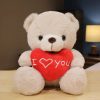 Love Bear Plush – 28cm Soft Stuffed Animal for Kids and Gift Love Bear Plush – 28cm Soft Stuffed Animal for Kids and Gift