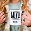 Love Corinthians 16:14 Christian Personalized Mug, Bible Verse Faith Inspirational Gift with Custom Name Love Corinthians 16:14 Christian Personalized Mug, Bible Verse Faith Inspirational Gift with Custom Name