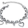 Love Heart Bead Bracelet Love Heart Bead Bracelet