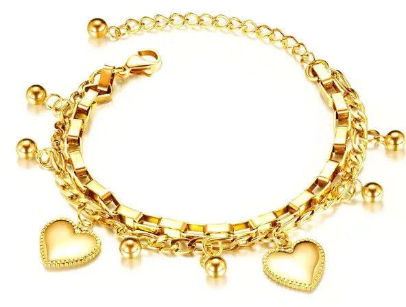 Love Heart Bead Bracelet Love Heart Bead Bracelet