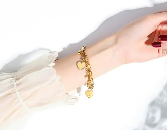 Love Heart Bead Bracelet Love Heart Bead Bracelet