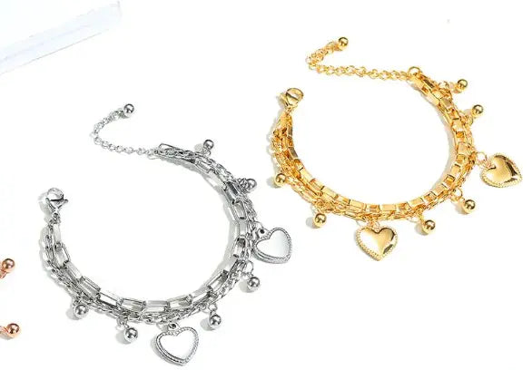 Love Heart Bead Bracelet Love Heart Bead Bracelet
