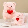 Love Heart Pig Plush Toy