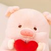 Love Heart Pig Plush Toy