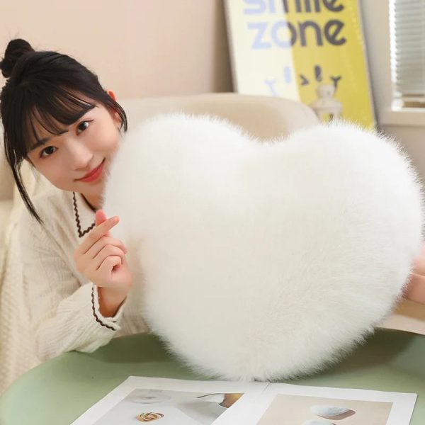 Love Heart Plush Pillow Soft Cushion for Home and Romantic Gifts Love Heart Plush Pillow Soft Cushion for Home and Romantic Gifts