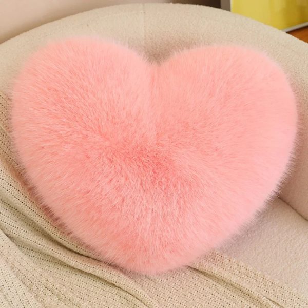 Love Heart Plush Pillow Soft Cushion for Home and Romantic Gifts Love Heart Plush Pillow Soft Cushion for Home and Romantic Gifts