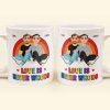 Love Is Never Wrong Pride Month - Personalized Mug Love Is Never Wrong Pride Month - Personalized Mug