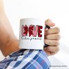 Love Like Jesus Coquette Bow Valentine Personalized Mug, Christian Hearts Gift with Custom Name Love Like Jesus Coquette Bow Valentine Personalized Mug, Christian Hearts Gift with Custom Name