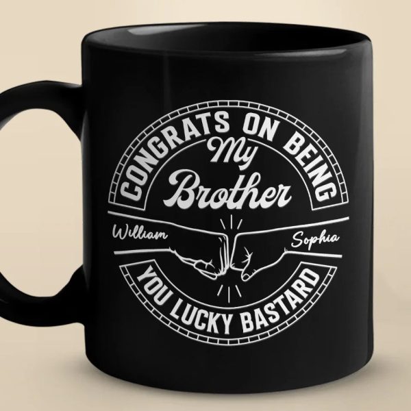 Love Makes A Family - Family Personalized Custom Black Mug - Gift For Family Members Love Makes A Family - Family Personalized Custom Black Mug - Gift For Family Members