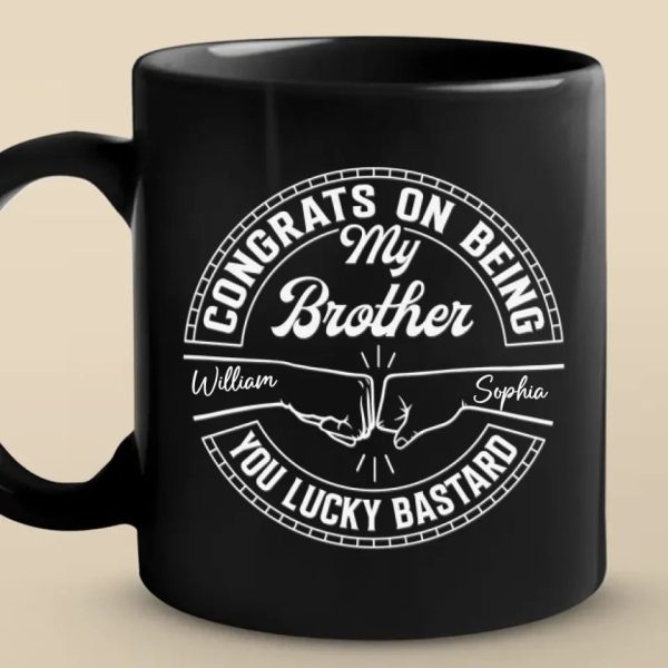Love Makes A Family - Family Personalized Custom Black Mug - Gift For Family Members Love Makes A Family - Family Personalized Custom Black Mug - Gift For Family Members