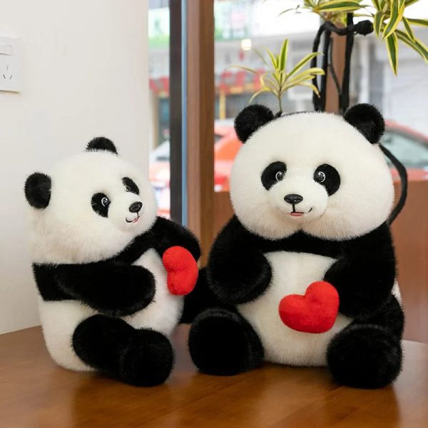 Love Panda Heart Plush Doll Love Panda Heart Plush Doll