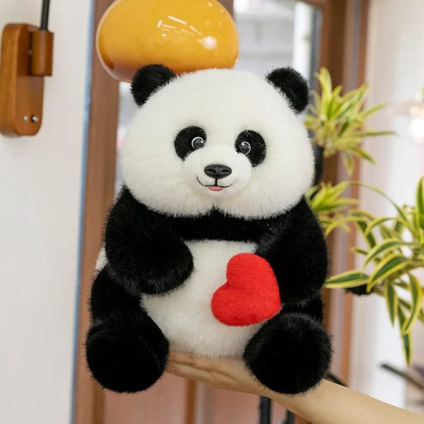 Love Panda Heart Plush Doll Love Panda Heart Plush Doll