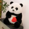 Love Panda Heart Plush Doll Love Panda Heart Plush Doll