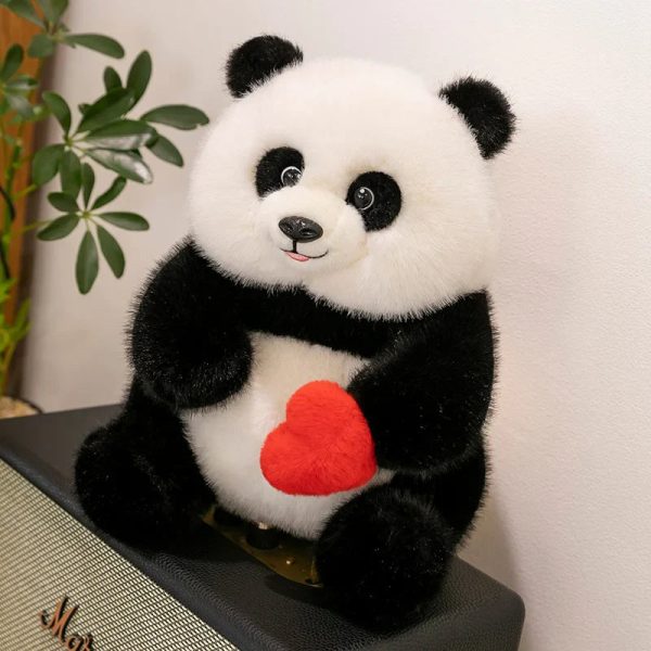 Love Panda Heart Plush Doll Love Panda Heart Plush Doll