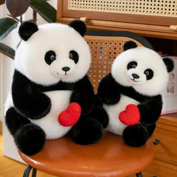 Love Panda Heart Plush Doll Love Panda Heart Plush Doll