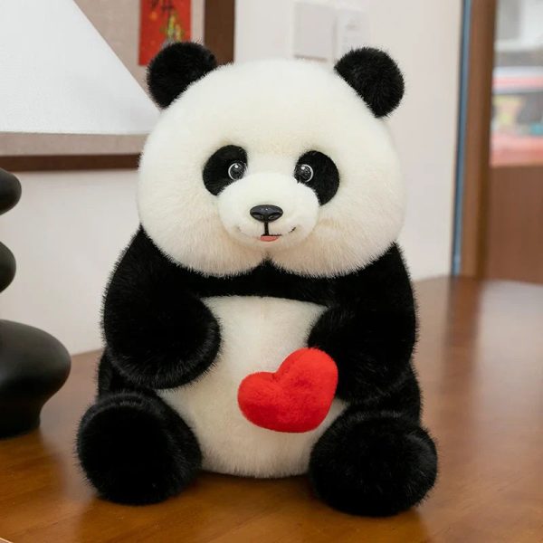 Love Panda Heart Plush Doll Love Panda Heart Plush Doll