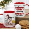 Love Your Butt - Personalized Coffee Mug for Wife, Girlfriend Love Your Butt - Personalized Coffee Mug for Wife, Girlfriend