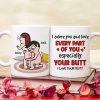 Love Your Butt - Personalized Coffee Mug for Wife, Girlfriend Love Your Butt - Personalized Coffee Mug for Wife, Girlfriend