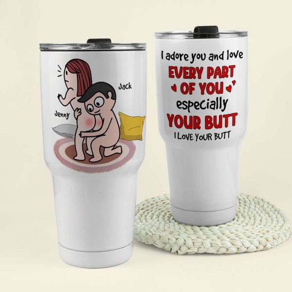 Love Your Butt - Personalized Coffee Mug for Wife, Girlfriend Love Your Butt - Personalized Coffee Mug for Wife, Girlfriend