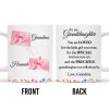 Loved Little Girl To Precious Granddaughter Heart and Bow Design - Personalized Custom Coffee Mug - GDT197_MG Loved Little Girl To Precious Granddaughter Heart and Bow Design - Personalized Custom Coffee Mug - GDT197_MG