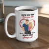 Loved You Then Love You Still White Ceramic Mug, Personalized Romantic Couple Gift for Valentine's Day, Sweet Daily Coffee Mug