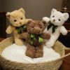Lovely 25cm Teddy Bear Plushie - Perfect Gift for Girls & Home Decor