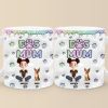 Lovely Chibi Cartoon Dog Mom - Personalized 3D Inflated Effect Ceramic Mug - Gift For Dog Lovers | CLP15 NA94 Lovely Chibi Cartoon Dog Mom - Personalized 3D Inflated Effect Ceramic Mug - Gift For Dog Lovers | CLP15 NA94