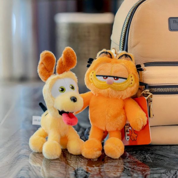 Lovely Garfield Plush: Adorable Lazy Cat Pendant for Anime Fans Lovely Garfield Plush: Adorable Lazy Cat Pendant for Anime Fans