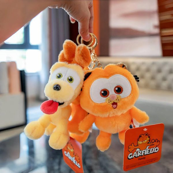 Lovely Garfield Plush: Adorable Lazy Cat Pendant for Anime Fans Lovely Garfield Plush: Adorable Lazy Cat Pendant for Anime Fans