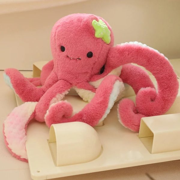 Lovely Plush Octopus Toy - Soft, Cuddly Home Decor for Kids & Babies Lovely Plush Octopus Toy - Soft, Cuddly Home Decor for Kids & Babies