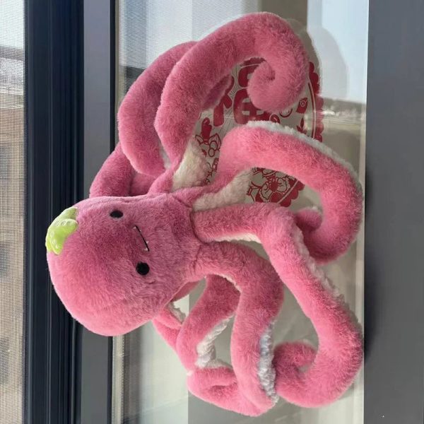 Lovely Plush Octopus Toy - Soft, Cuddly Home Decor for Kids & Babies Lovely Plush Octopus Toy - Soft, Cuddly Home Decor for Kids & Babies