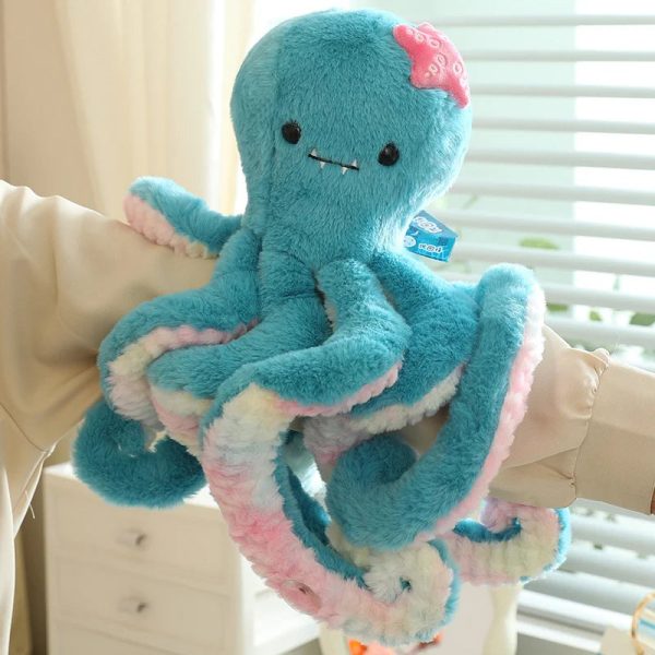 Lovely Plush Octopus Toy - Soft, Cuddly Home Decor for Kids & Babies Lovely Plush Octopus Toy - Soft, Cuddly Home Decor for Kids & Babies