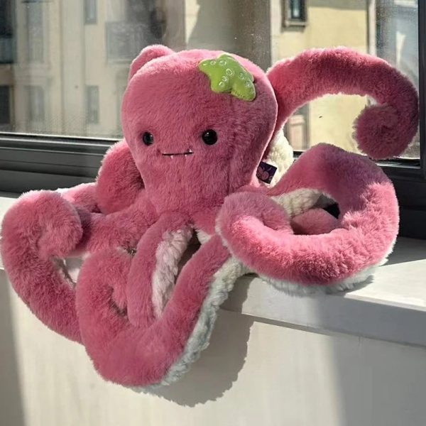 Lovely Plush Octopus Toy - Soft, Cuddly Home Decor for Kids & Babies Lovely Plush Octopus Toy - Soft, Cuddly Home Decor for Kids & Babies