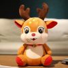 Lovely Santa Claus & Elk Plush Toys