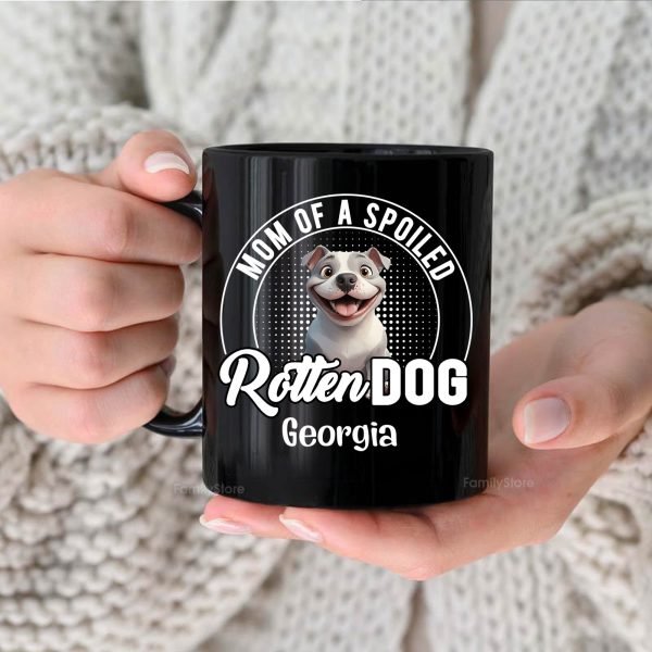 Lovely Spoiled Rotten Dog Chibi Cartoon - Personalized Mug - Gift for Pet Owners, Dog Lovers | CLP15.v3 HH01 Lovely Spoiled Rotten Dog Chibi Cartoon - Personalized Mug - Gift for Pet Owners, Dog Lovers | CLP15.v3 HH01