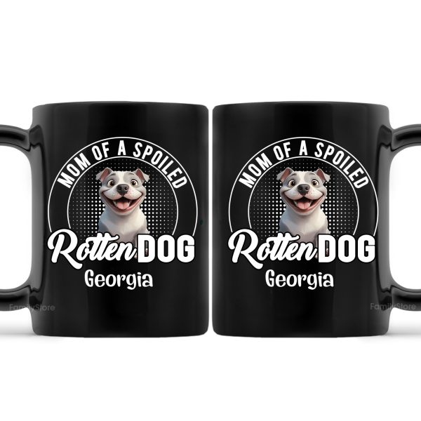 Lovely Spoiled Rotten Dog Chibi Cartoon - Personalized Mug - Gift for Pet Owners, Dog Lovers | CLP15.v3 HH01 Lovely Spoiled Rotten Dog Chibi Cartoon - Personalized Mug - Gift for Pet Owners, Dog Lovers | CLP15.v3 HH01