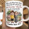 Loving You For The Rest Of My Life Couple - Personalized Mug Loving You For The Rest Of My Life Couple - Personalized Mug