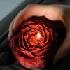 Low Heat Rose Scented Candle for Couples