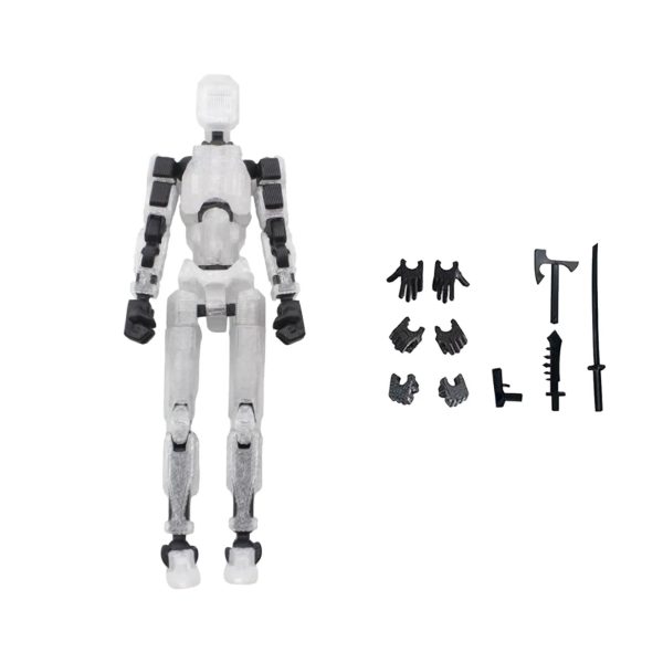 Lucky 13 Figure Toys Dummy 3D Printed Movable Shapeshift Robot Action Figuras